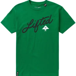 LRG Angled Script Tee>Men Tees